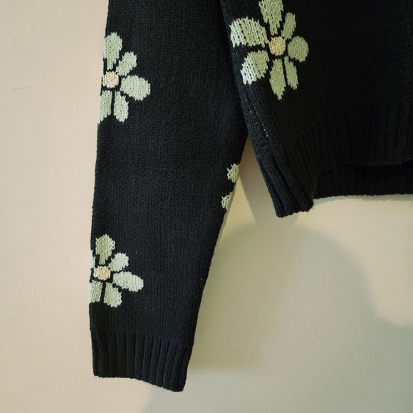 BNWT Bluenotes Dark Green Floral Cardigan XS - Picture 3 of 6
